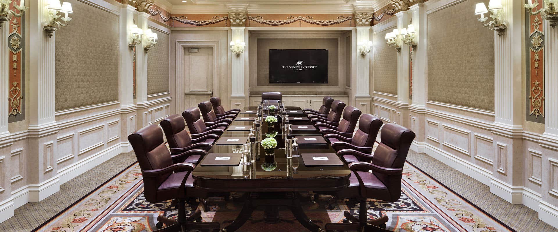 A bright and open boardroom