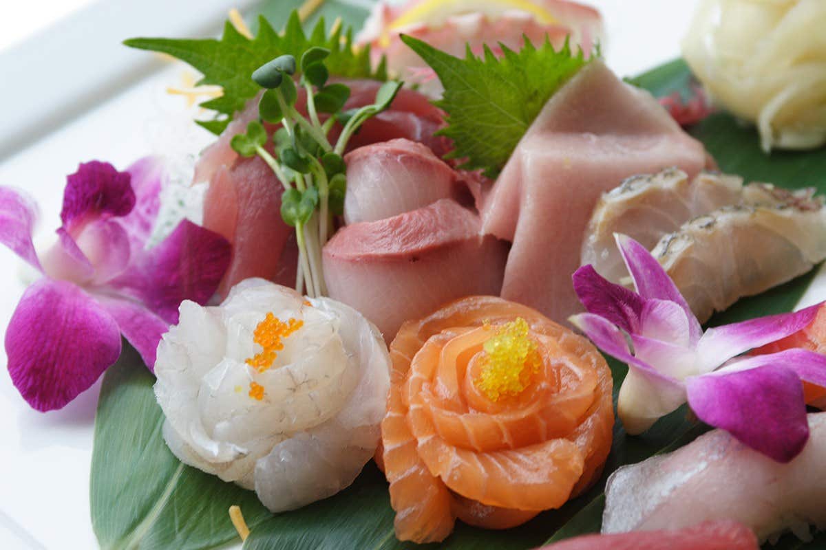 sashimi platter