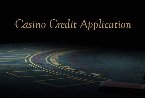 Casin Credit Application poster