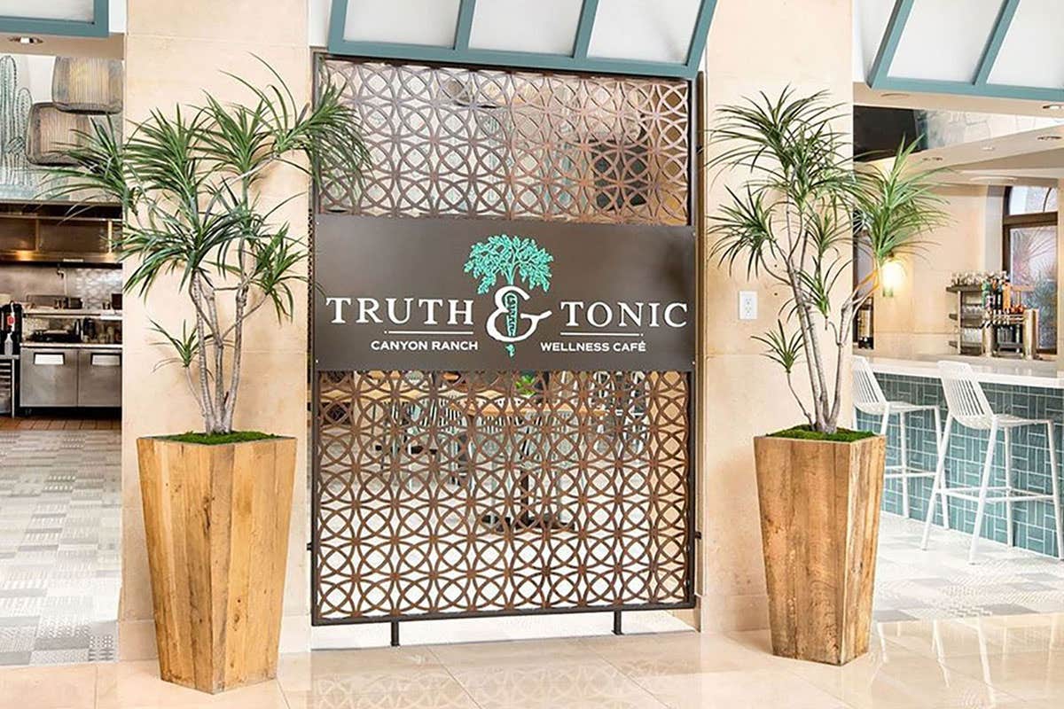 Sign of Truth and Tonic restaurant