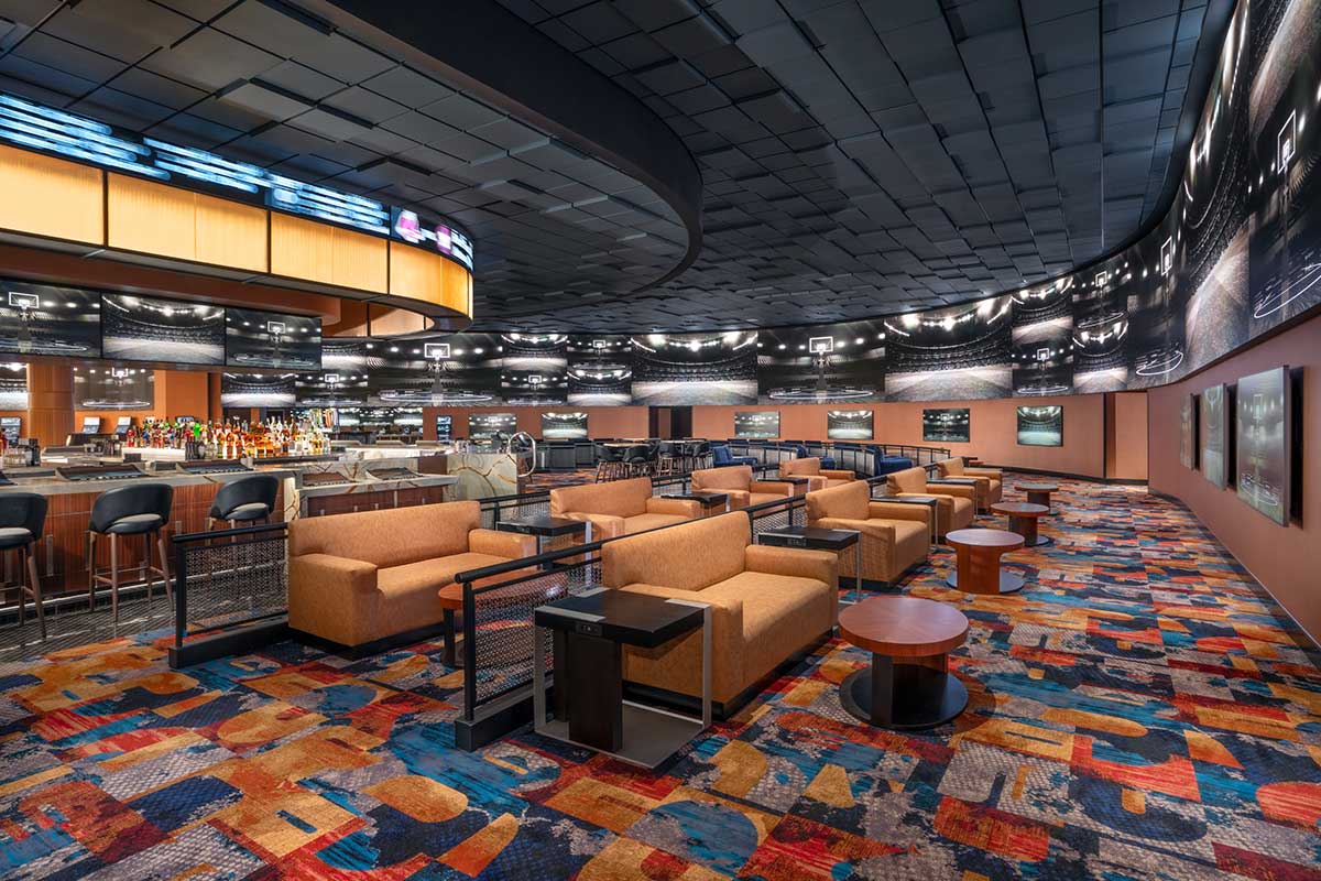 Yahoo Sportsbook Couches and Amenities