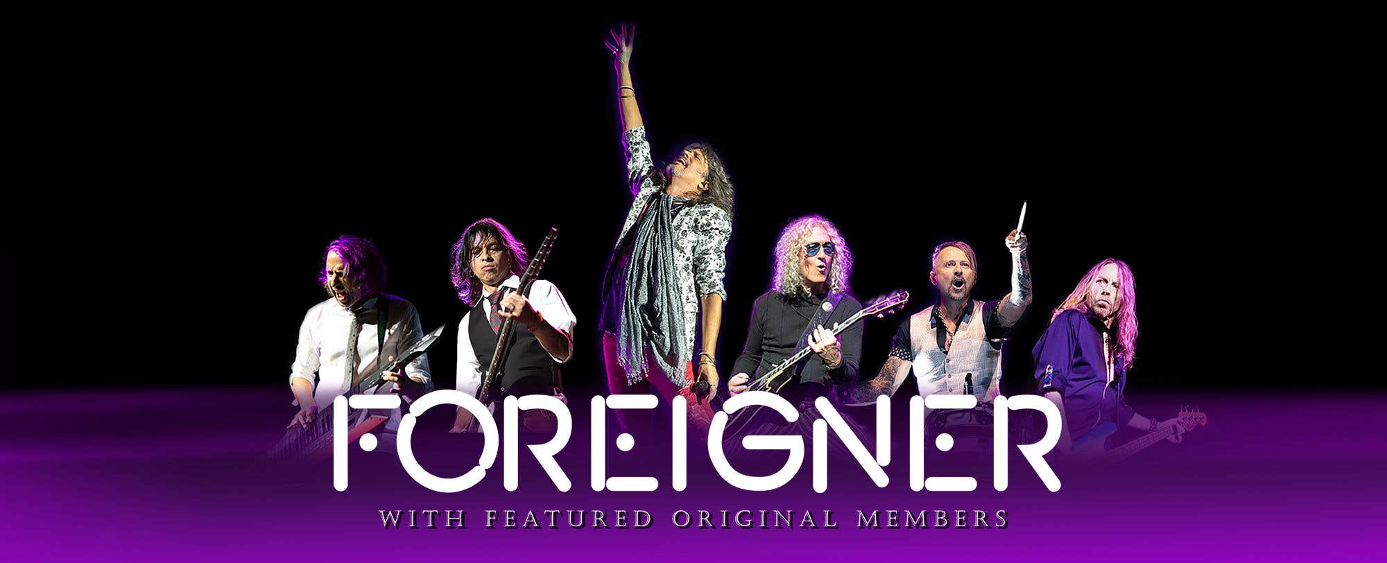 FOREIGNER with featured original members