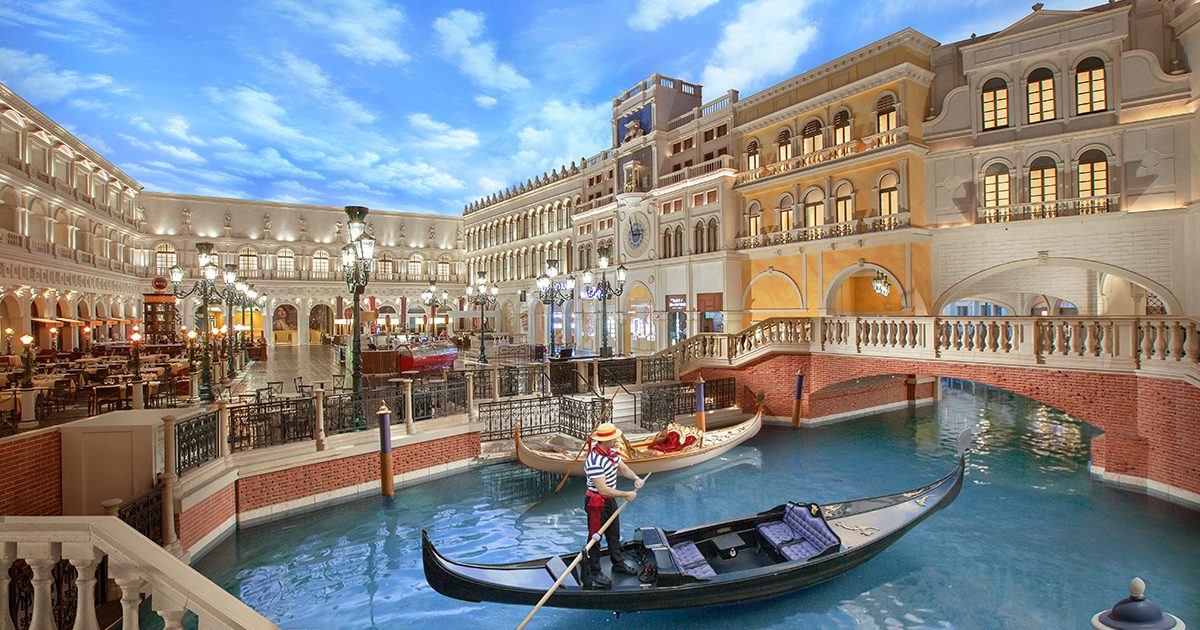 Digital Map of The Venetian Resort